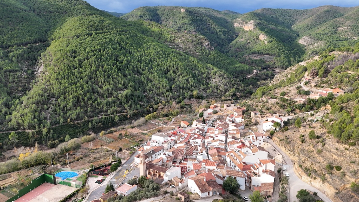 Casco urbano de Fuentes de Ayódar